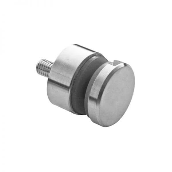 Adaptateur verre 30 mm - Plat - Inox 304