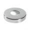 Cache pour platine 2 trous - Inox 316 Poli