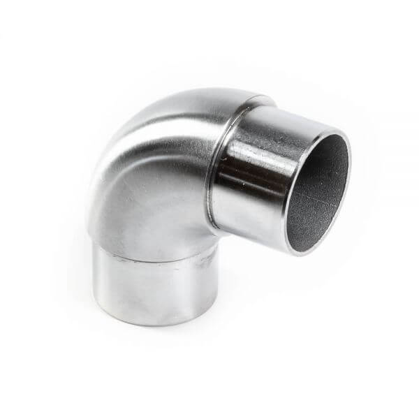 Coude Inox 316 grand rayon - 48mm