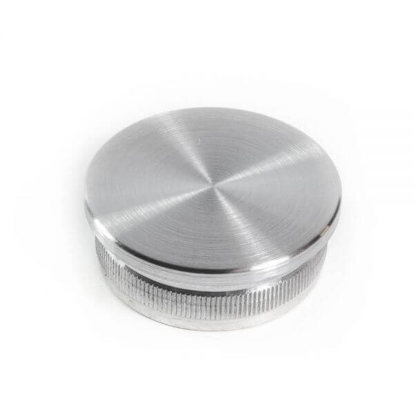 Embout Inox 304 à frapper - Plat - 48mm