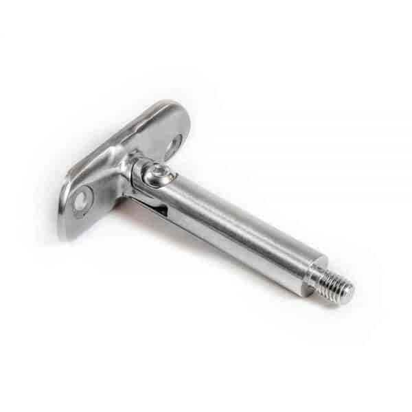 Support main courante Inox 304 - Fileté M8 orientable - 42mm