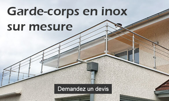 devis de garde-corps inox